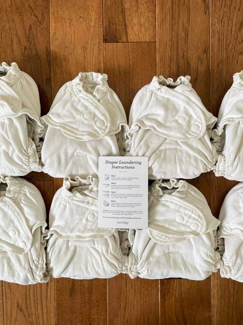 ESEMBLY Cloth Diaper Inners - Pack of 8!